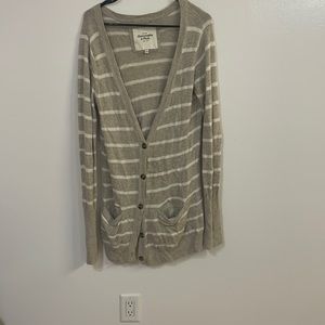 Abercrombie cashmere blend oversized cardigan